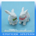 High quality ceramic rabbit figurine,ceramic rabbit decoration,ceramic rabbit statu